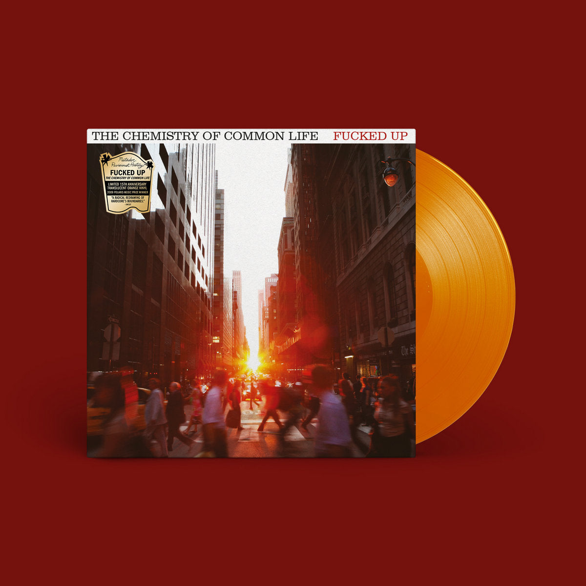 Fucked Up - The Chemistry of Common Life (15th Anniversary Edition on Double Translucent Orange Vinyl)