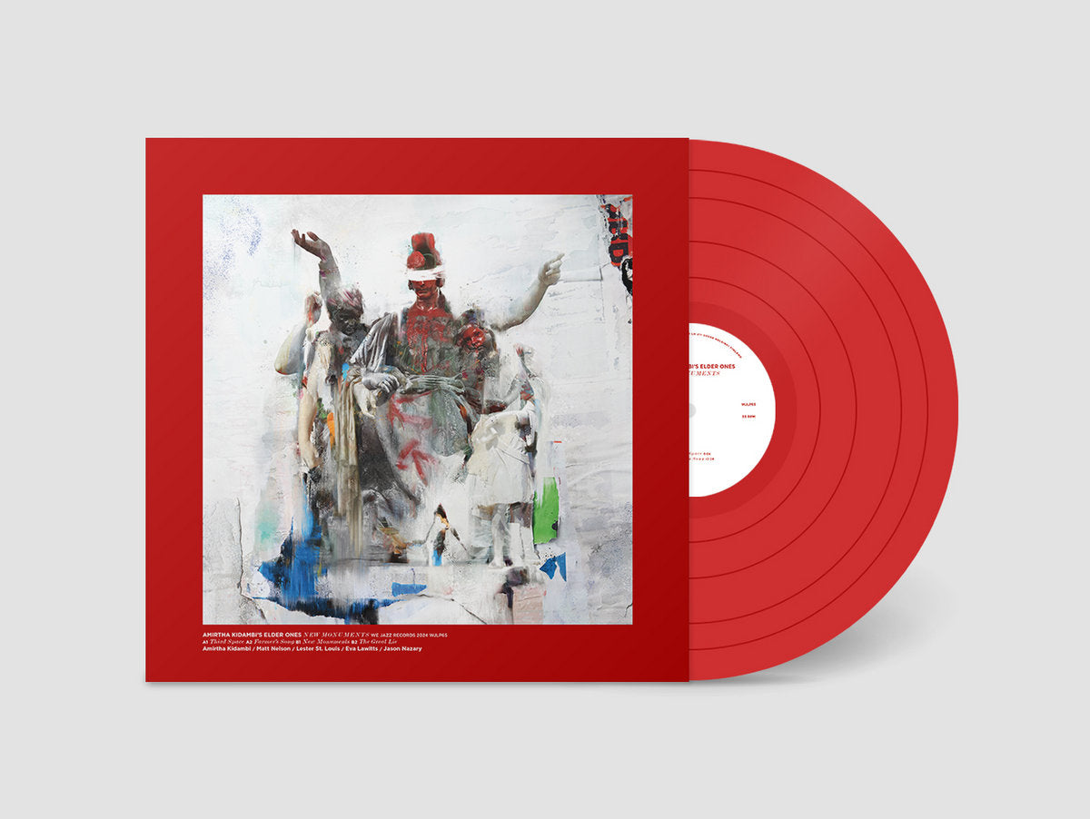 Amirtha Kidambi's Elder Ones - New Monuments (Limited Edition on Red Vinyl)