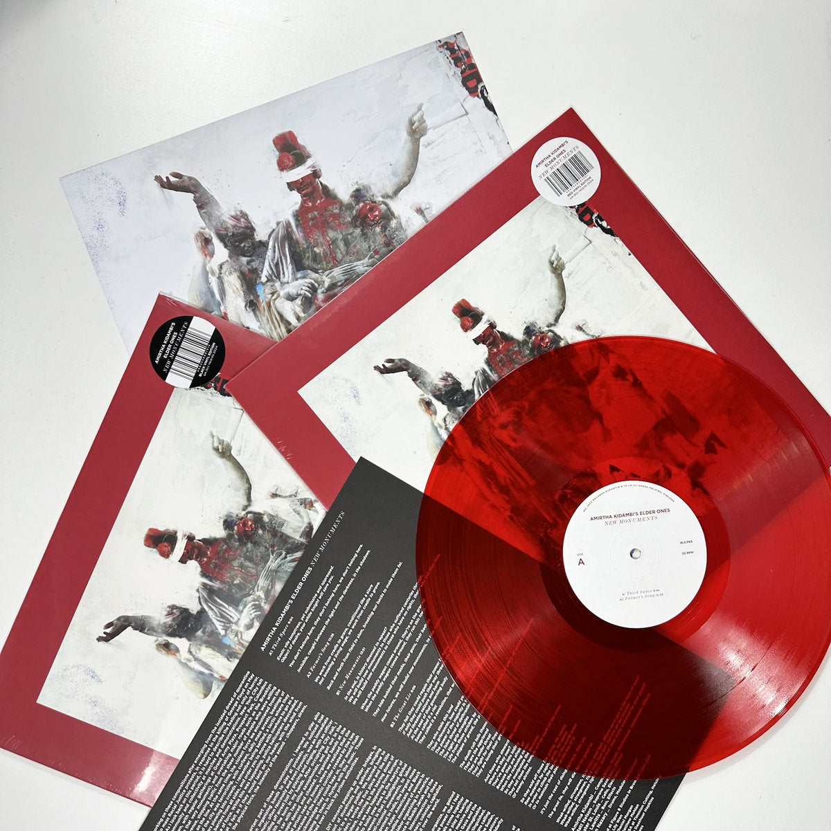 Amirtha Kidambi's Elder Ones - New Monuments (Limited Edition on Red Vinyl)