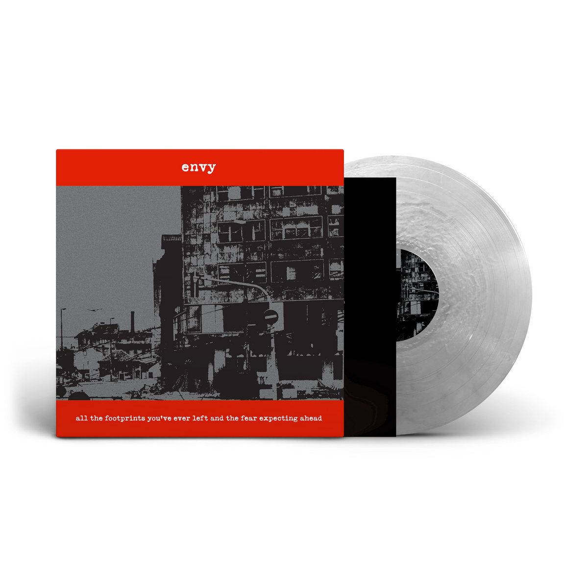 envy - All The Footprints You've Ever Left And The Fear Expecting Ahead (Limited Edition on Pearlescent Metallic Silver Vinyl)