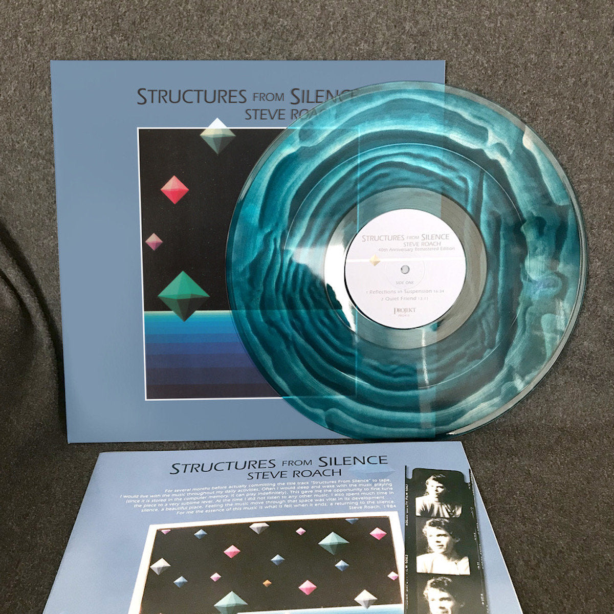 Steve Roach - Structures from Silence (40th Anniversary Edition on Diffused Swirl Vinyl w/ 4-Page Insert)