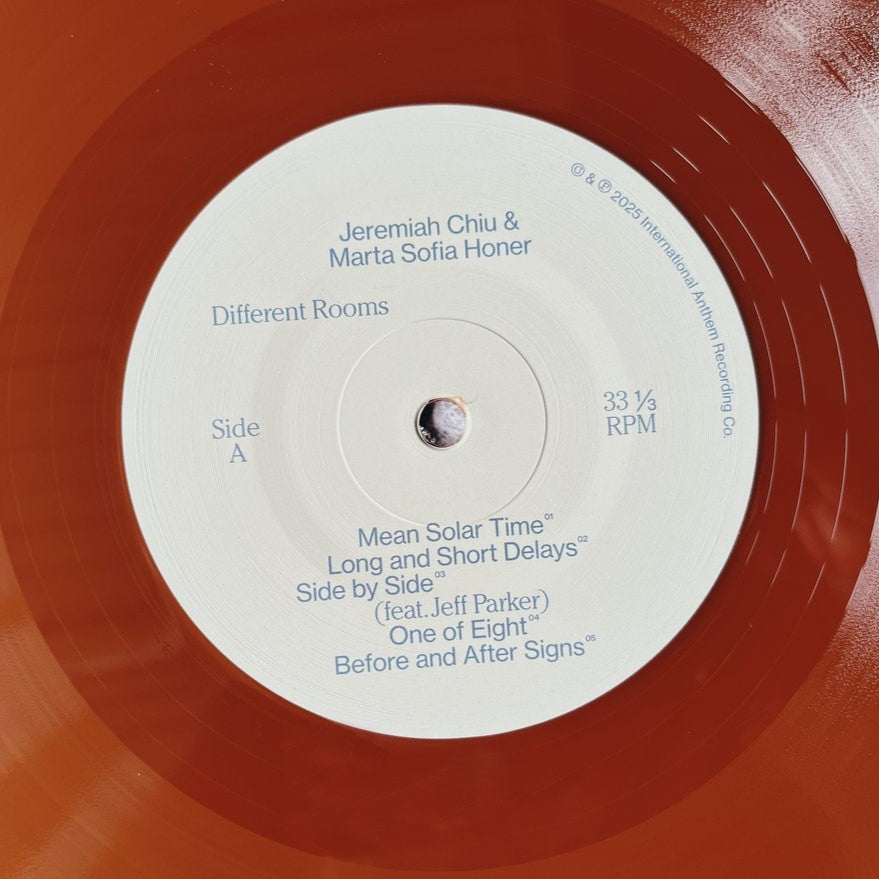 Jeremiah Chiu & Marta Sofia Honer - Different Rooms (Limited Edition on Battiato Brick Vinyl)