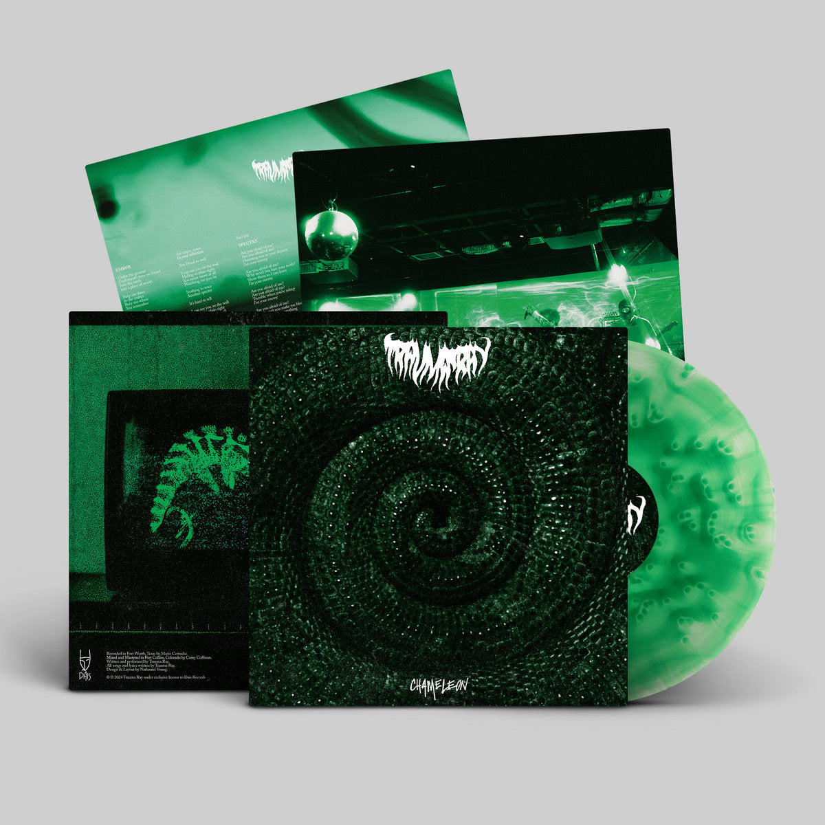 Trauma Ray - Chameleon (Limited Edition of 500 on Cloudy Emerald Green Vinyl)