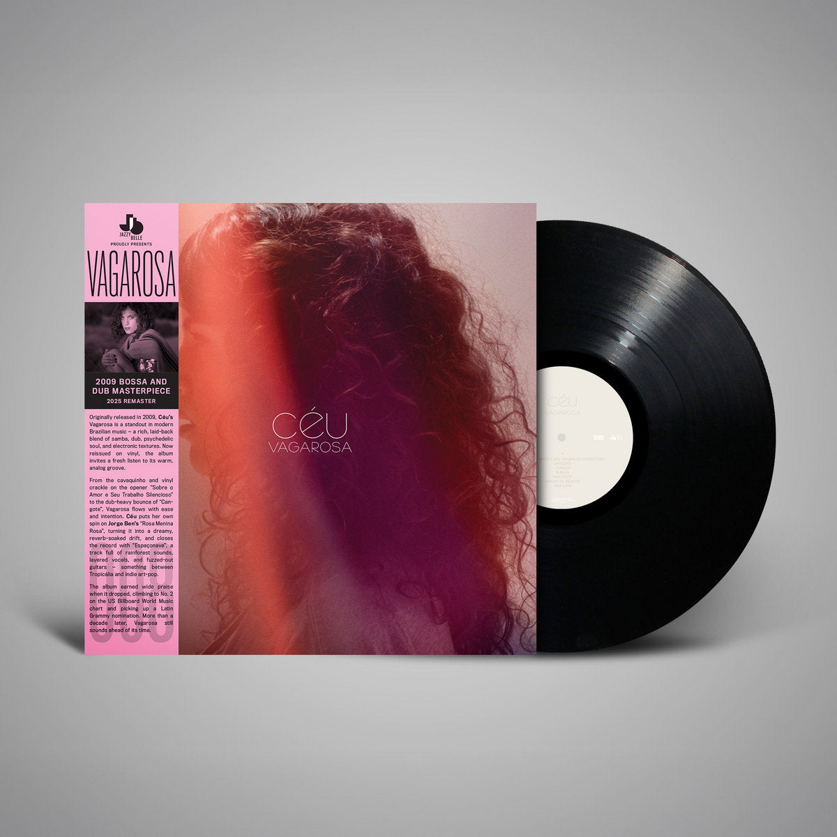 Céu - Vagarosa (Black Vinyl w/ Obi-Strip)