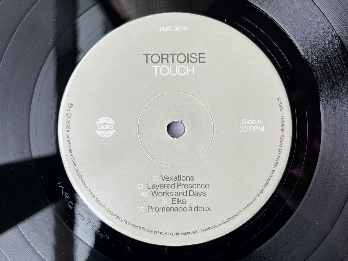 Tortoise - Touch (Black Vinyl w/ Obi-Strip)
