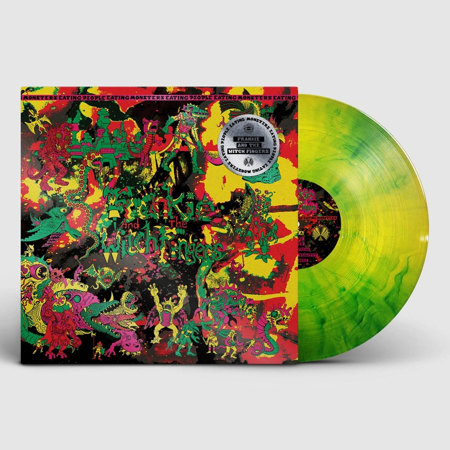 Frankie and the Witch Fingers - Monsters Eating People Eating Monsters... (Limited Edition on Green Vinyl)
