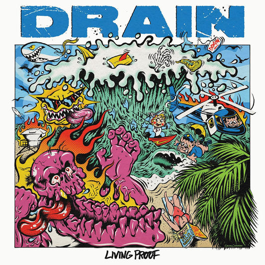Drain - Living Proof (White Purple Vinyl)