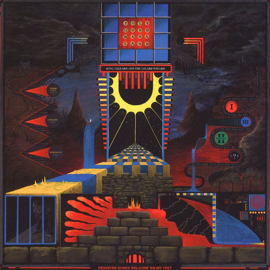 King Gizzard and The Lizard Wizard  - Polygondwanaland (Limited to 500 Copies on Red Vinyl)