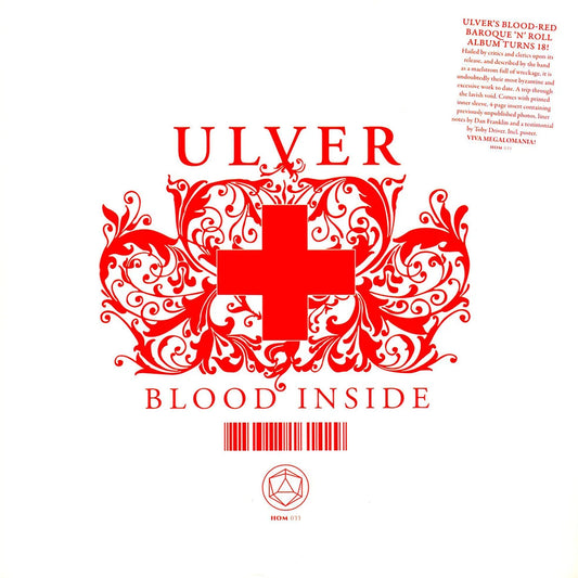 Ulver - Blood Inside (Limited Edition on Red Vinyl)