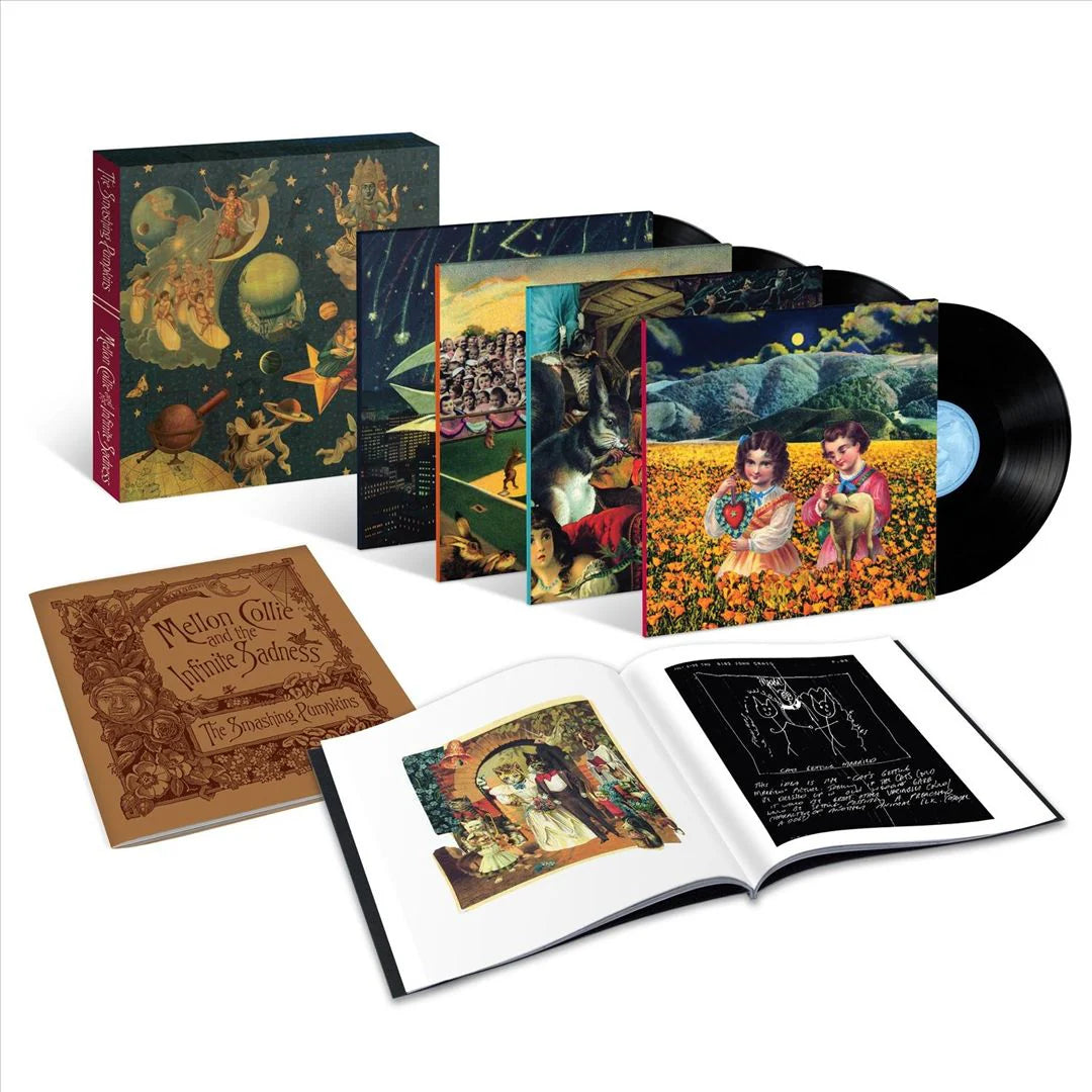 The Smashing Pumpkins - Mellon Collie and the Infinite Sadness "Reissue" (Deluxe Edition with 4LP Boxset + 36-page full-color art book and more...)