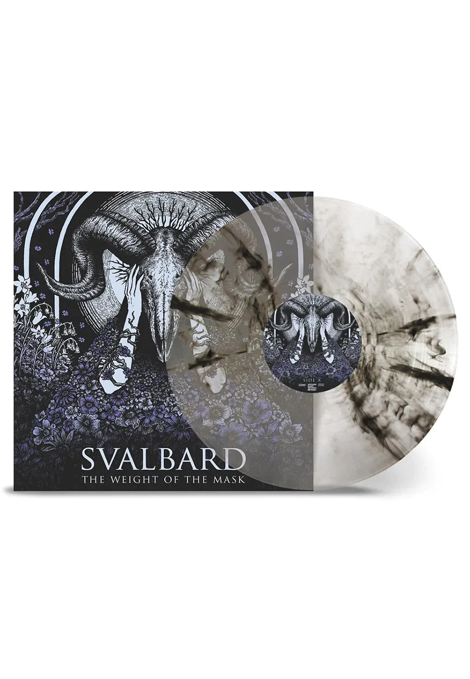 Svalbard - The Weight of the Mask (Crystal Clear w/Black Marble Vinyl)