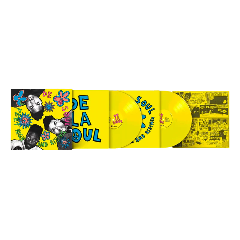 De La Soul - 3 Feet High and Rising "Reissue" (Limited Edition on Double Opaque Yellow Vinyl w/ Comic Insert)