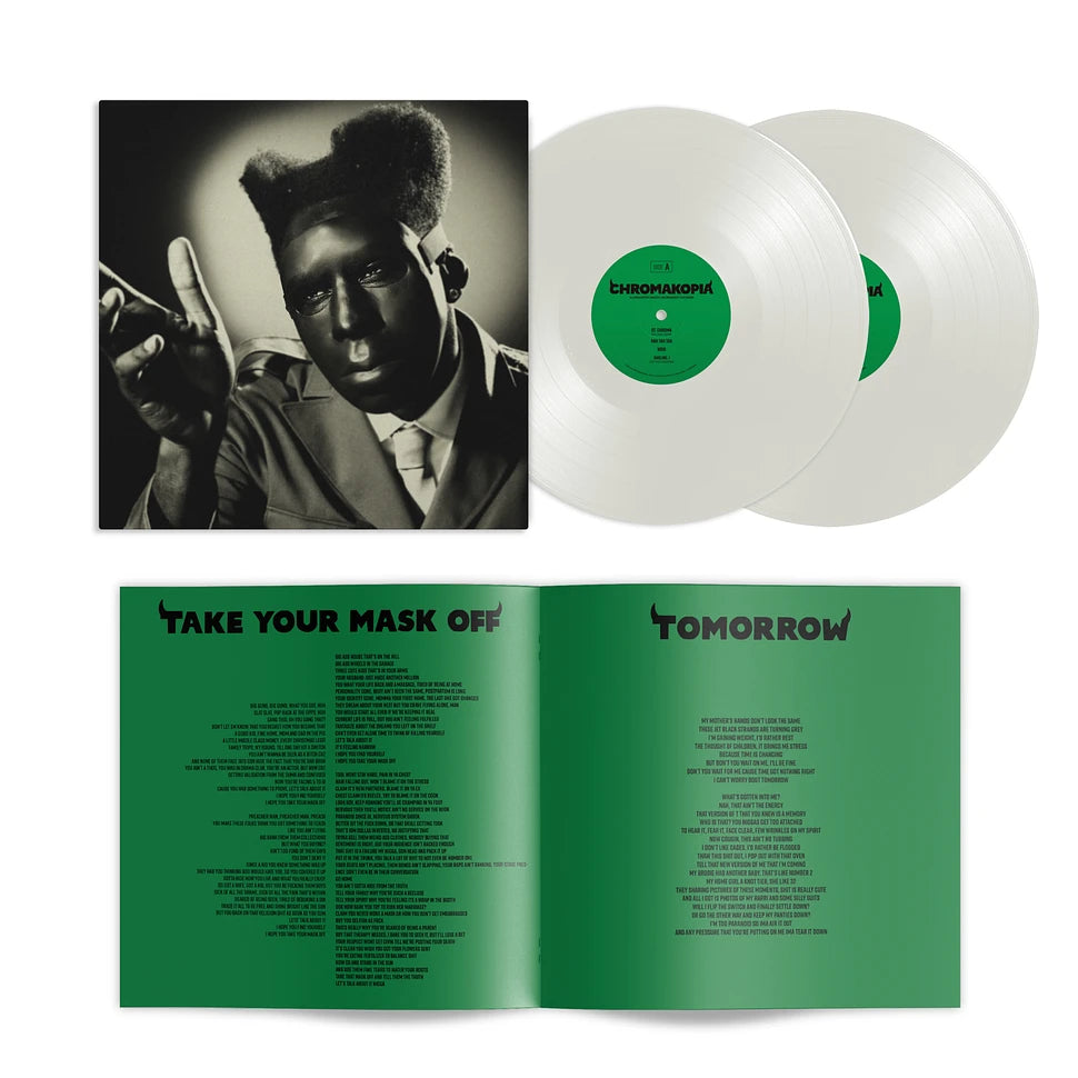 Tyler, The Creator - CHROMAKOPIA (Double Opaque White Vinyl w/ 20-Page Booklet and Bonus Track)