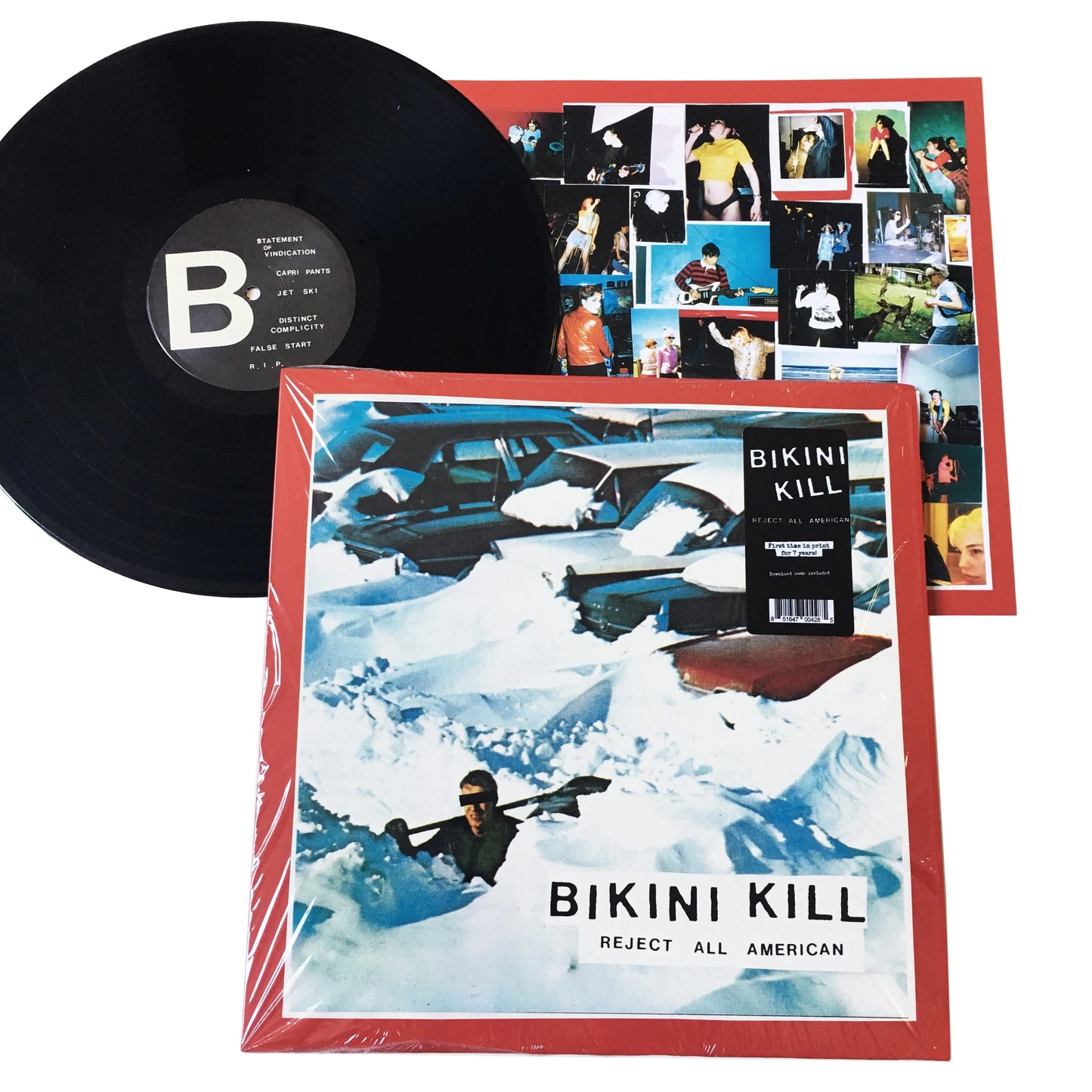 Bikini Kill - Reject All Americans (Black Vinyl)