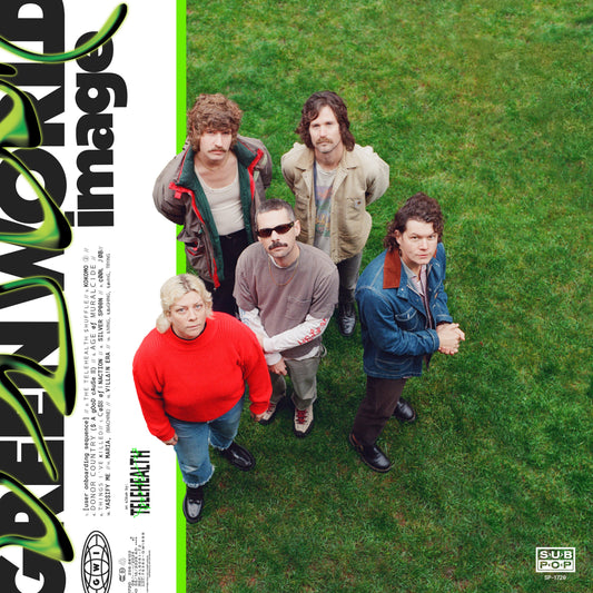 Telehealth - Green World Image (Loser Edition on Clear Vinyl)