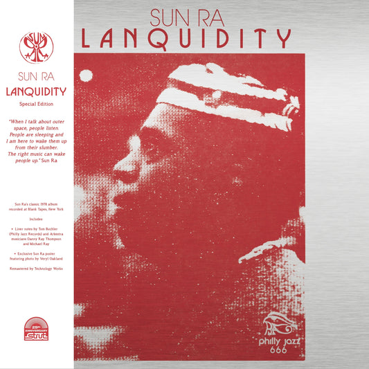 Sun Ra - Lanquidity (Strut 25th Anniversary Edition on Black Vinyl w/ Obi Strip, A2 Poster and Insert)