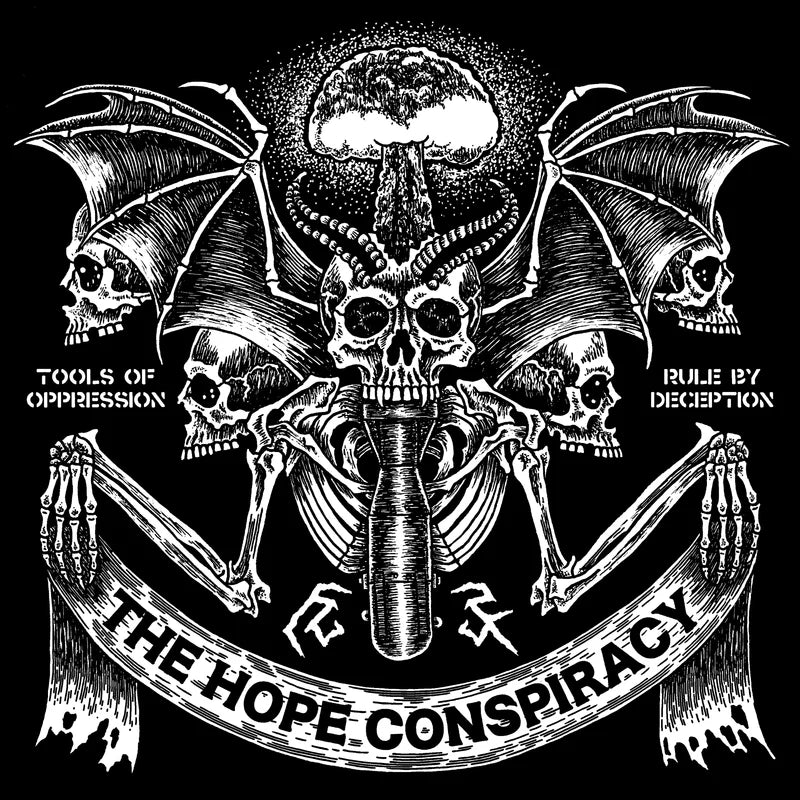 The Hope Conspiracy - Tools of Oppression / Rule by Deception (Limited Edition on Yellow/Aqua Blue Mix Vinyl)