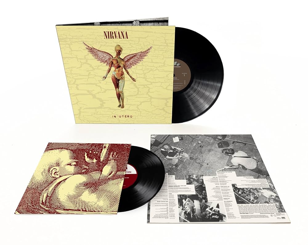 Nirvana - In Utero "30th Anniversary Edition" (Limited and Expanded Edition on 180g Black Vinyl + 10" Vinyl and more)