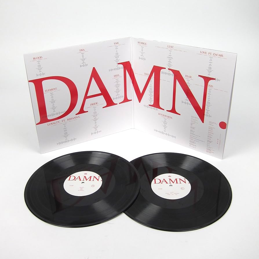 Kendrick Lamar - Damn. (Double Black Vinyl)