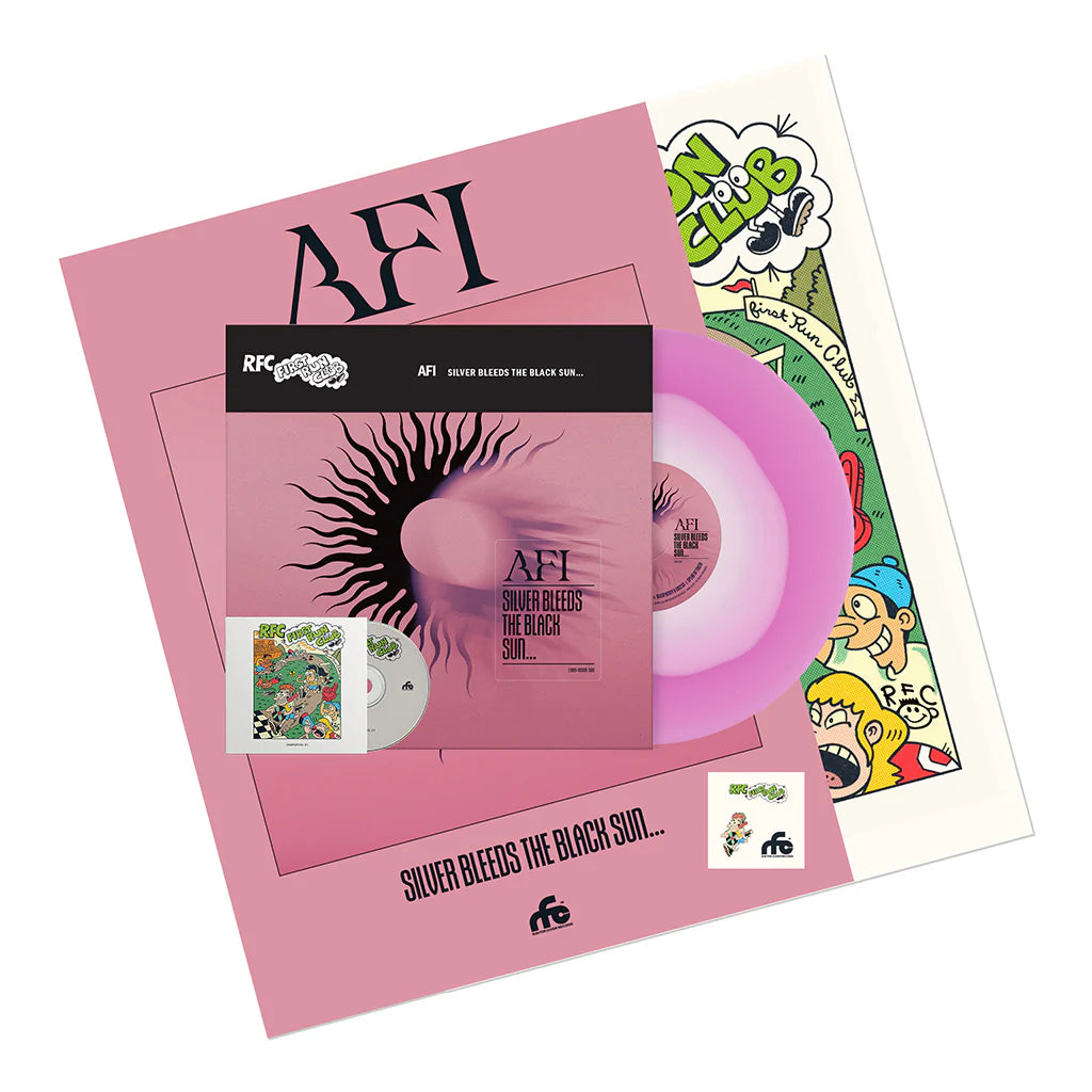 AFI - Silver Bleeds The Black Sun... (Limited First Run Club Edition on White and Violet Vinyl w/ CD Sampler, Collectors' Poster and Stickers)