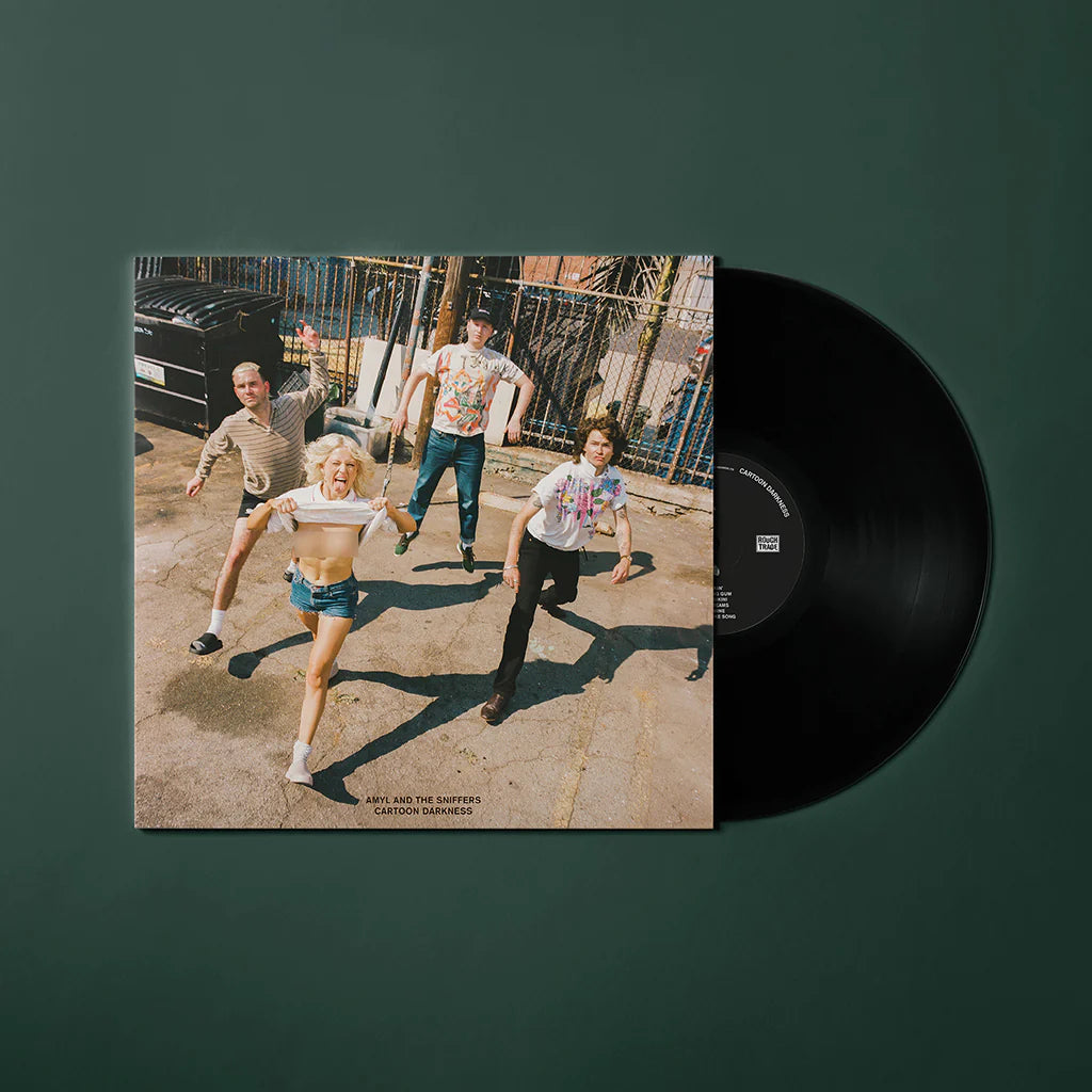 Amyl and the Sniffers - Cartoon Darkness (Cartoon Black Vinyl)