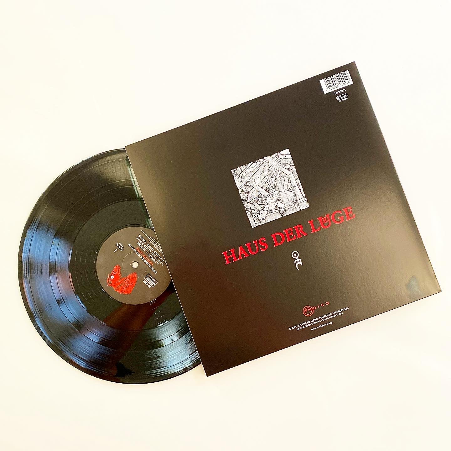 Einstürzende Neubauten - Haus der Lüge (Black Vinyl w/ Bonus Tracks and 16-Page Booklet)