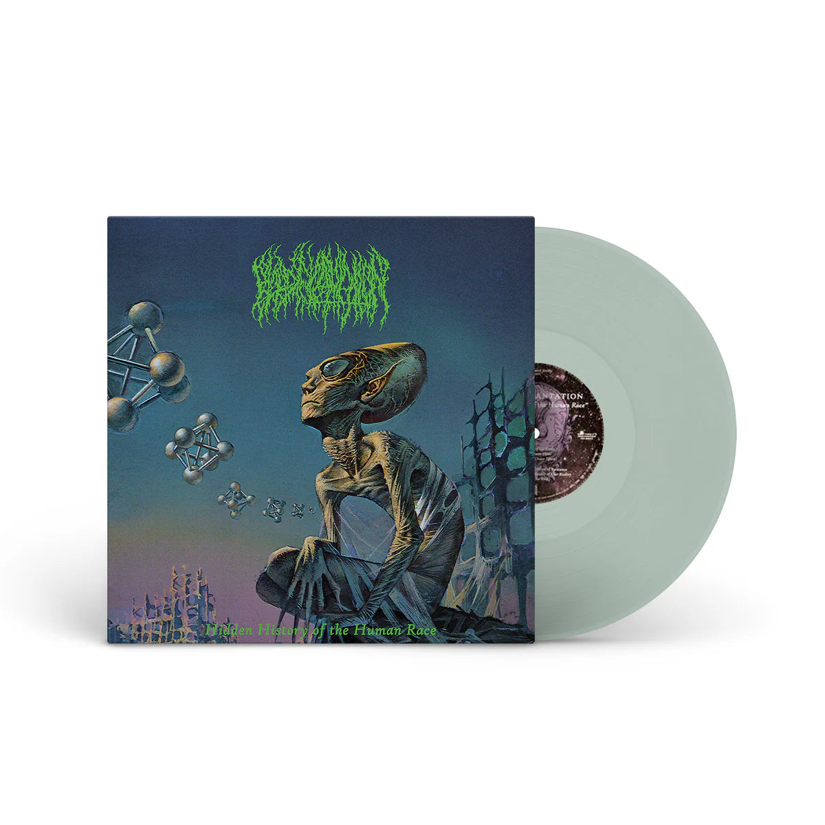 Blood Incantation - Hidden History of the Human Race (Limited Edition on Transparent Coke Bottle Green Vinyl w/ Booklet and Lyric Sheet)