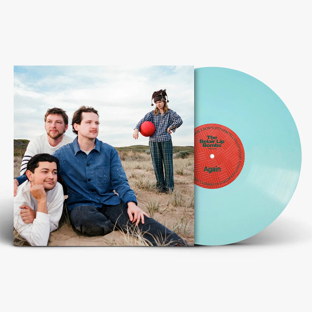 The Belair Lip Bombs - Again (Limited Edition on Sky Blue Vinyl)
