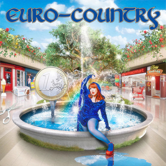 CMAT - EURO-COUNTRY (Limited Edition on Double Green & Red w/ Yellow Splatter Vinyl)