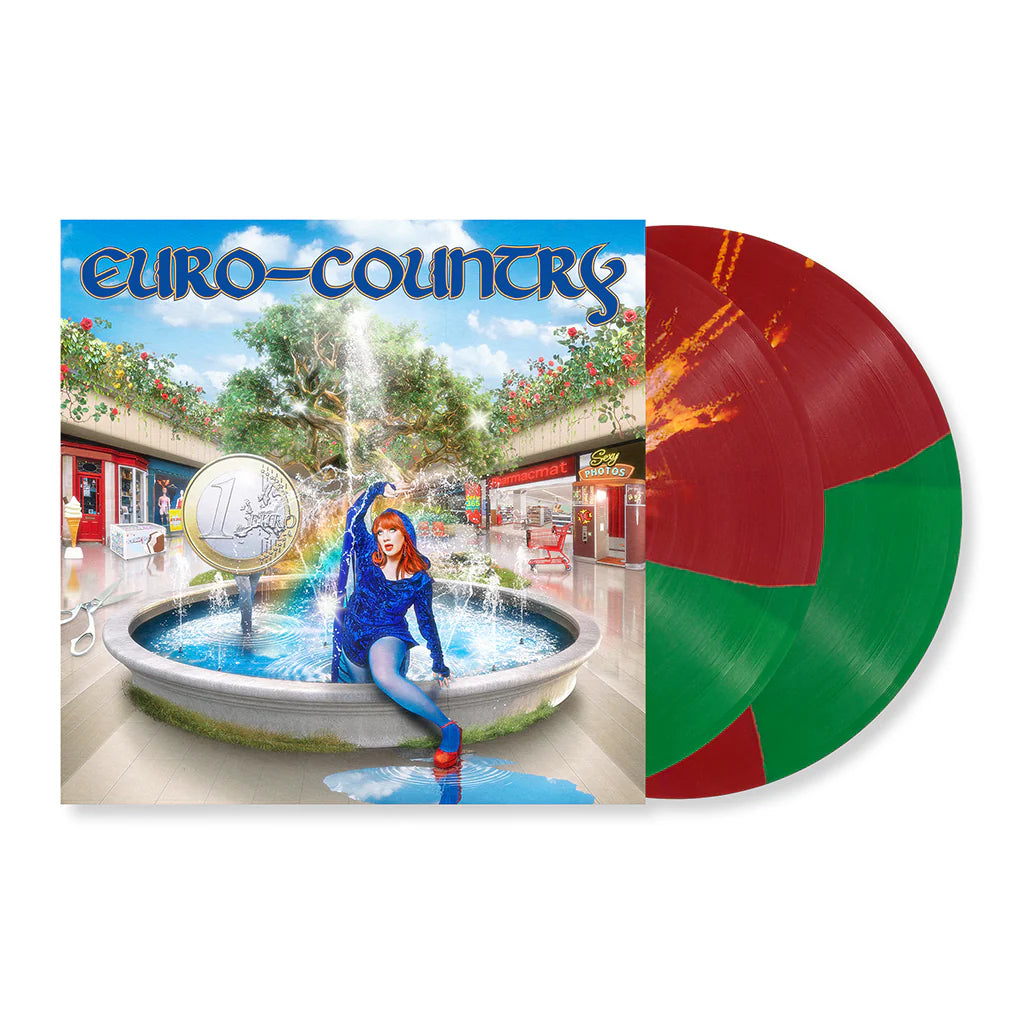 CMAT - EURO-COUNTRY (Limited Edition on Double Green & Red w/ Yellow Splatter Vinyl)
