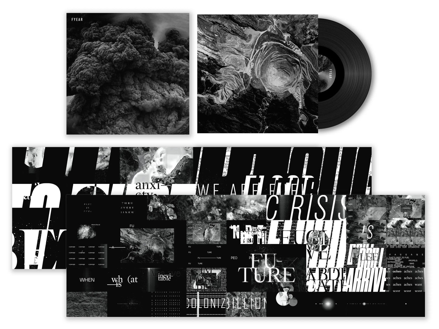 FYEAR - FYEAR (180g Black Vinyl w/ 36''x12'' Art Insert)
