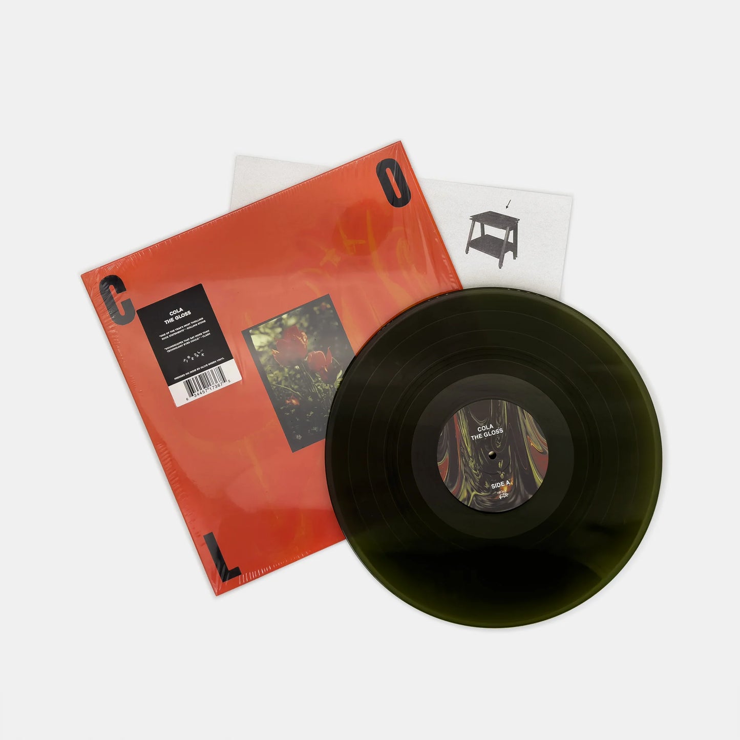 Cola - The Gloss (Limited Edition on Transparent Olive Green Vinyl)