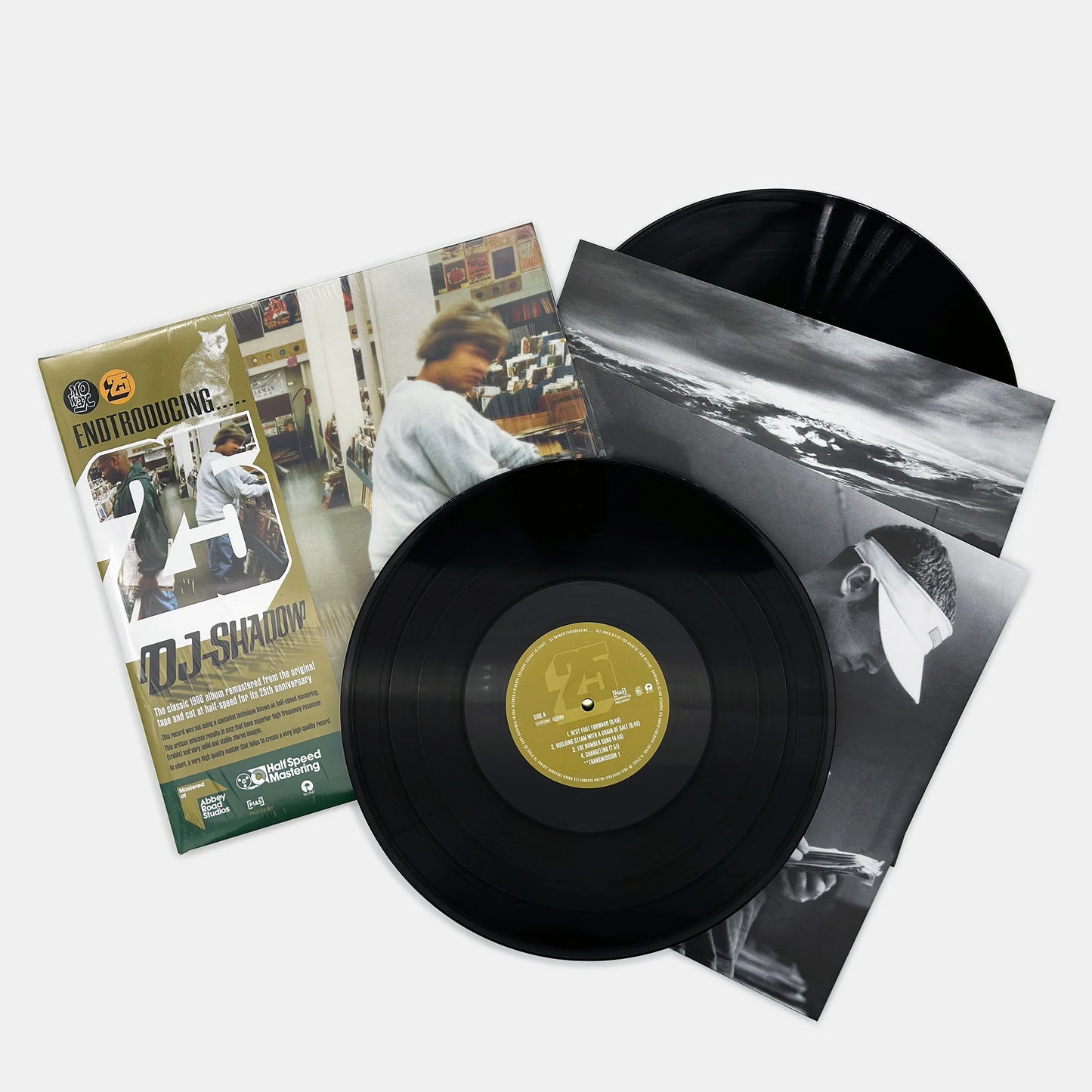 DJ Shadow - Endtroducing..... (25th Anniversary Edition on Double Black Vinyl w/ Abbey Road Half-Speed Master and Obi-Strip)