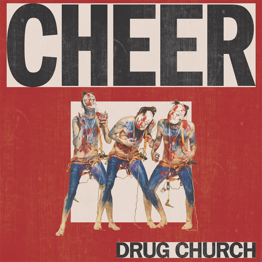 Drug Church - Cheer (Limited Edition on Red/Bone/Black Ice Tri-Stripe Vinyl)