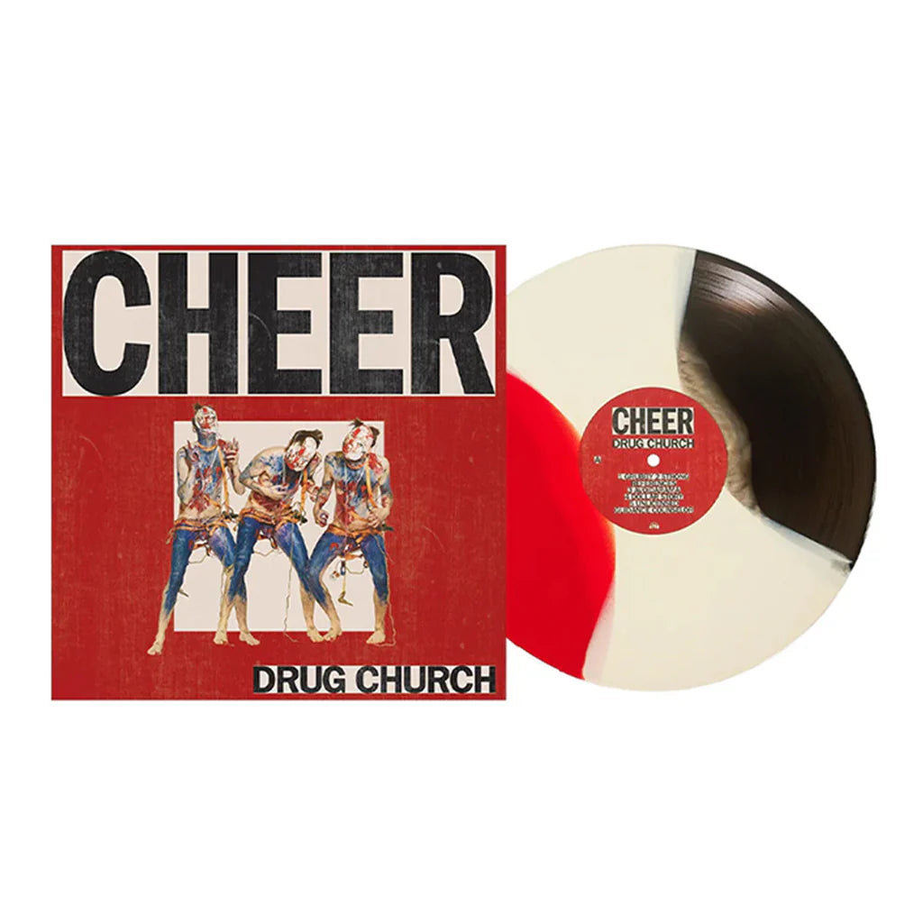 Drug Church - Cheer (Limited Edition on Red/Bone/Black Ice Tri-Stripe Vinyl)