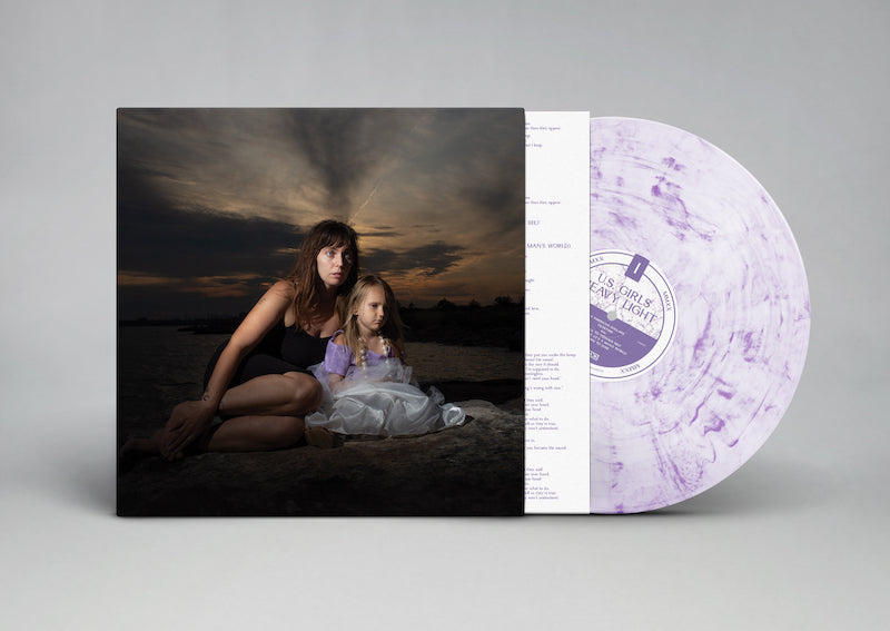 U.S. Girls - Heavy Light (Limited Edition on Lavender/White Marble Vinyl)