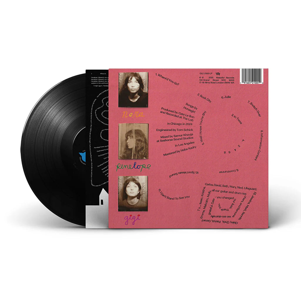 Horsegirl - Phonetics On and On (Black Vinyl)