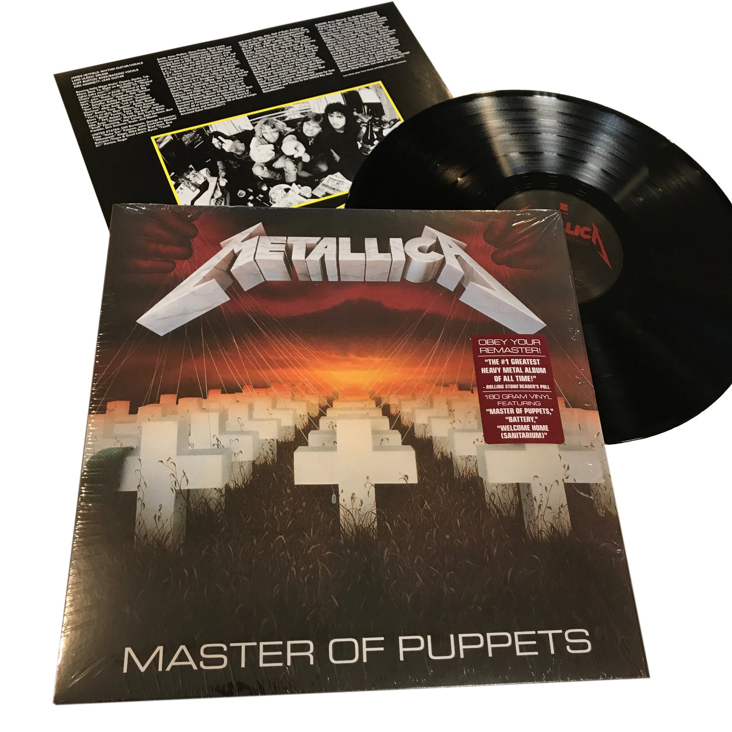 Metallica - Master of Puppets "Remastered" (180g on Black Vinyl)