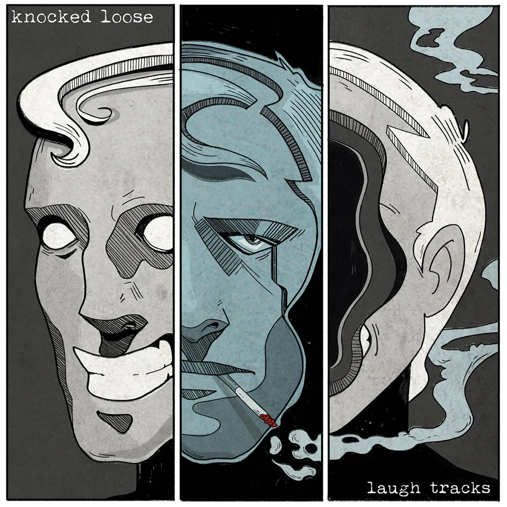 Knocked Loose - Laugh Tracks (Limited Edition on Bone w/ Rainbow Splatter Vinyl)