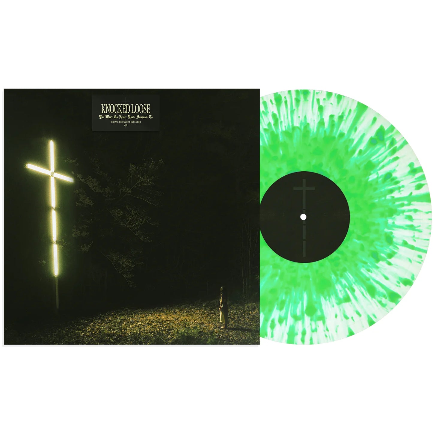 Knocked Loose - You Won't Go Before You're Supposed To (Clear w/ Mint Splatter Vinyl)