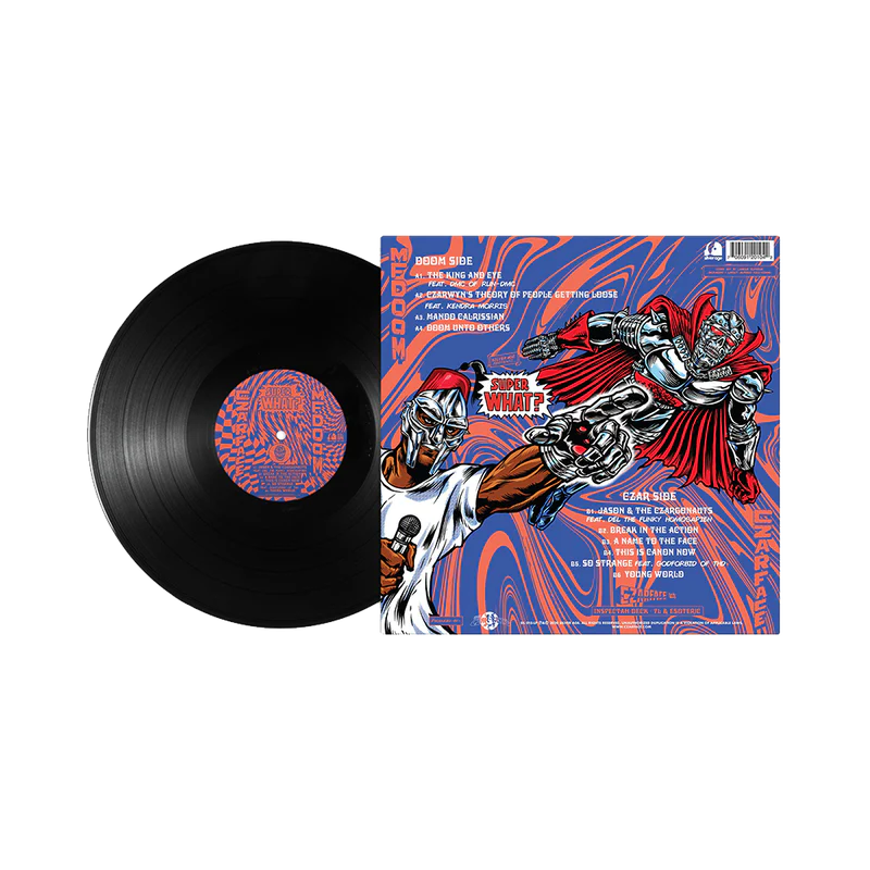CZARFACE & MF DOOM - Super What? (Black Vinyl)