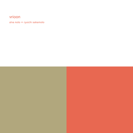 Alva Noto + Ryuichi Sakamoto - Vrioon "Re-Master"(Double Black Vinyl)