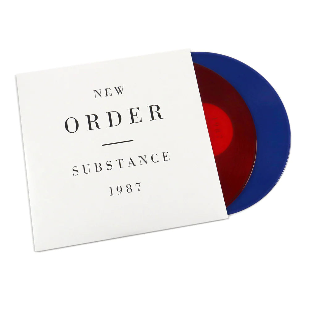 New Order - Substance 1987 "Remastered" (Limited Edition on 180g Double Red & Blue Vinyl)