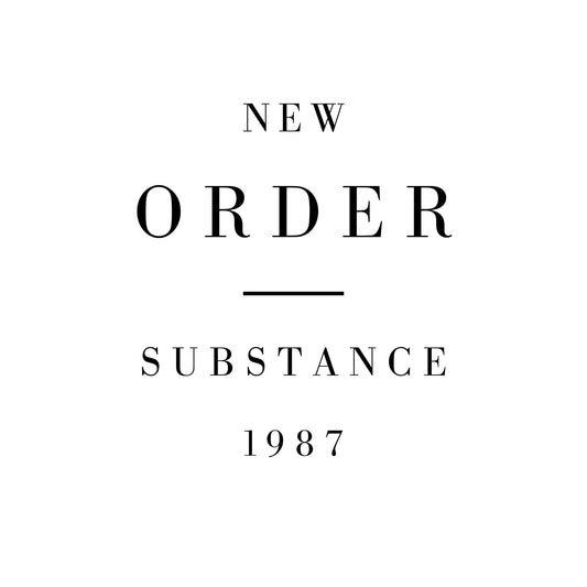New Order - Substance 1987 "Remastered" (Limited Edition on 180g Double Red & Blue Vinyl)