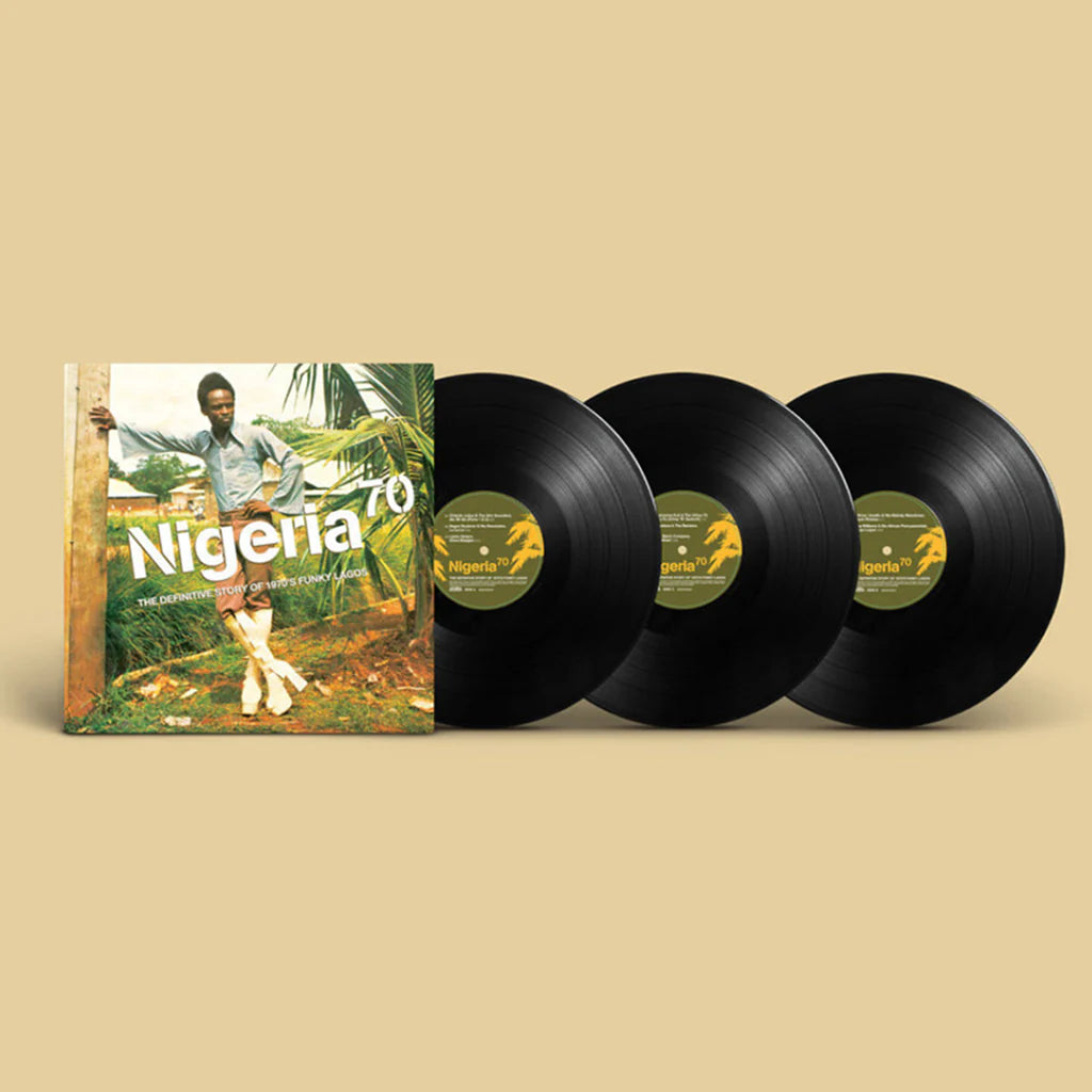 Nigeria 70 - The Definitive Guide to 1970's Funky Lagos (Strut 25th Anniversary Edition on Triple Black Vinyl)
