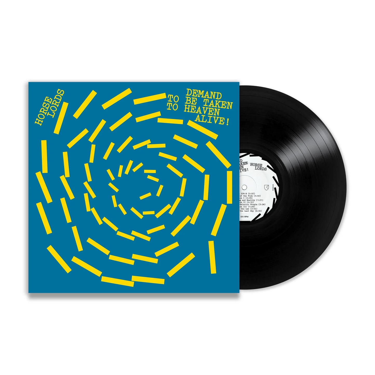 Horse Lords - Demand to Be Taken to Heaven Alive! (Black Vinyl)