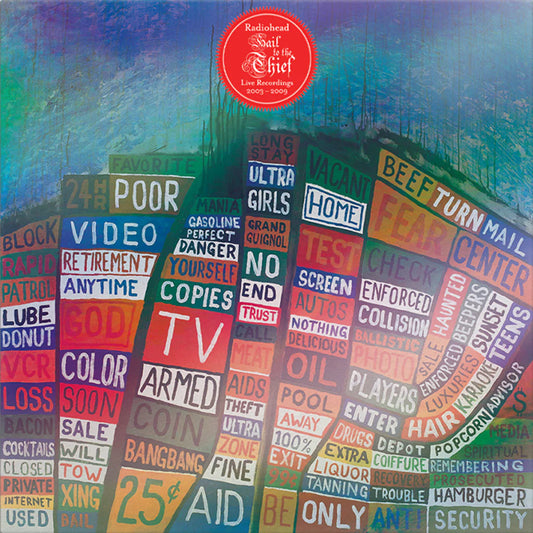 Radiohead - Hail to the Thief (Live Recordings 2003-2009) (Limited Edition on Opaque Red Vinyl)