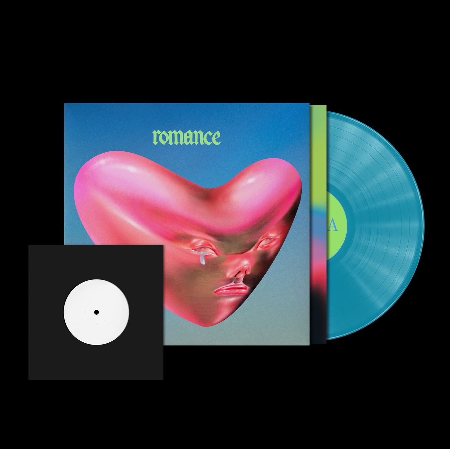 Fontaines D.C. - Romance (Expanded Edition on Turquoise Blue Vinyl w/ Bonus Black 7'')