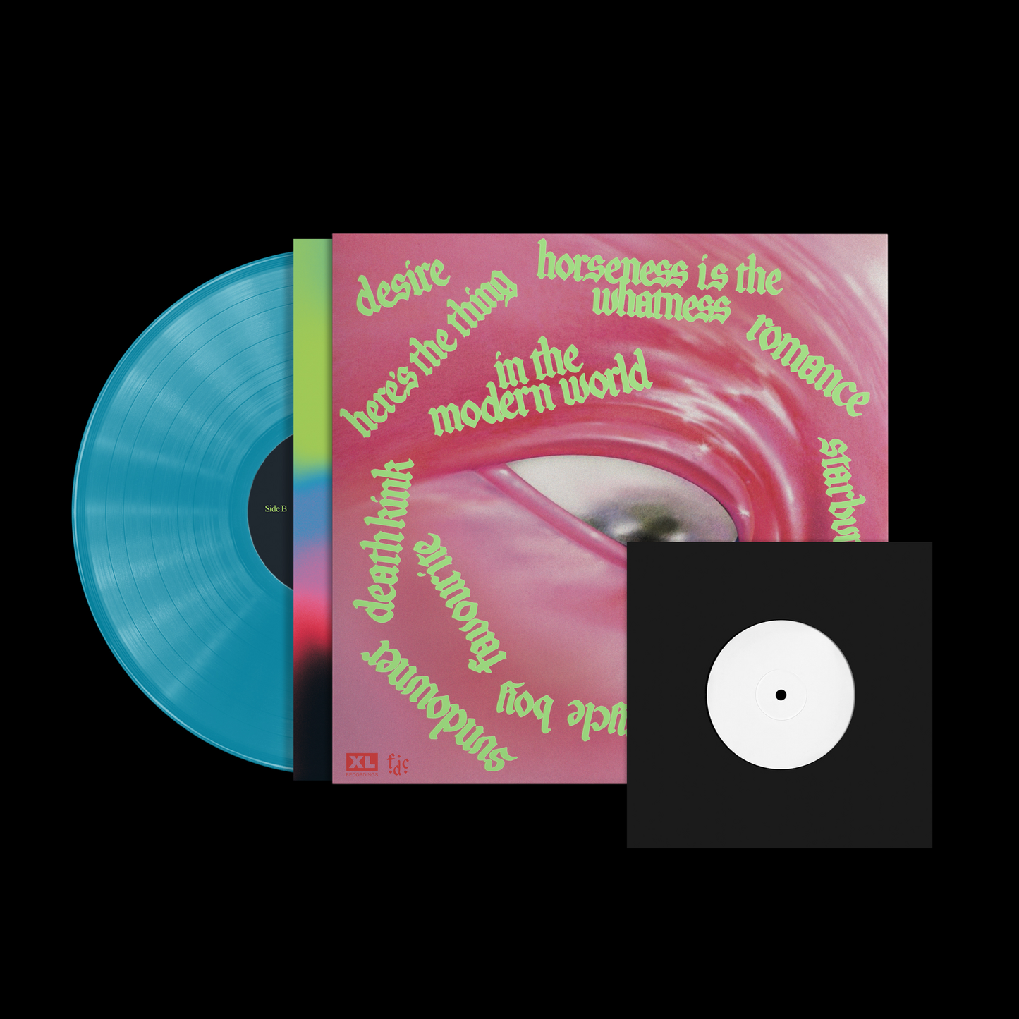Fontaines D.C. - Romance (Expanded Edition on Turquoise Blue Vinyl w/ Bonus Black 7'')