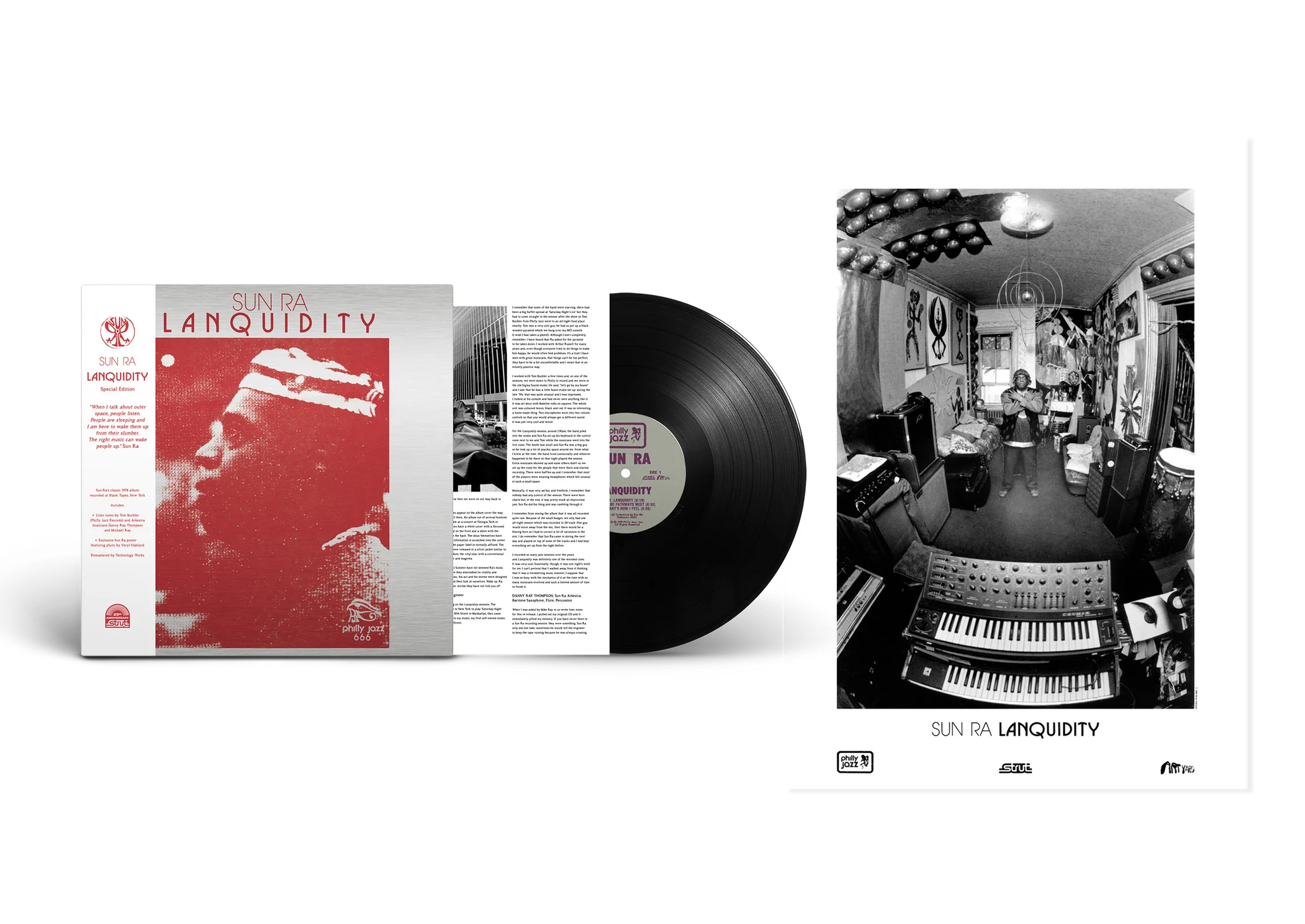欧LP Sun Ra Lanquidity STRUT237LPC Strut /00260 Sun Ra/Lanquidity (Strut 25th Anniversary Edition